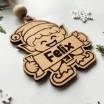 Personalised Christmas Decoration Elf
