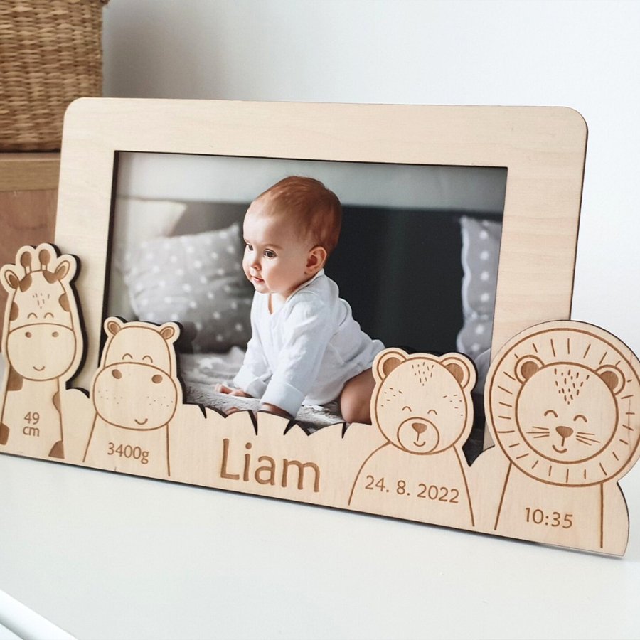 Personalised Gift for Baby New Born Photo Frame